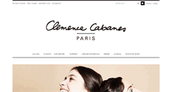 Desktop Screenshot of clemencecabanes-shop.com